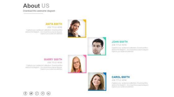 Business People About Us Slide Powerpoint Slides Business People About Us Slide Powerpoint Slides