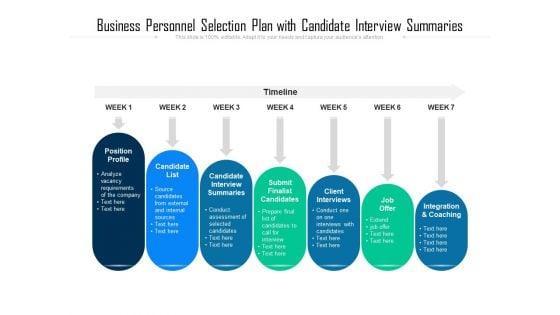 Business_Personnel_Selection_Plan_With_Candidate_Interview_Summaries_Ppt_PowerPoint_Presentation_File_Graphics_Download_PDF_Slide_1.jpg