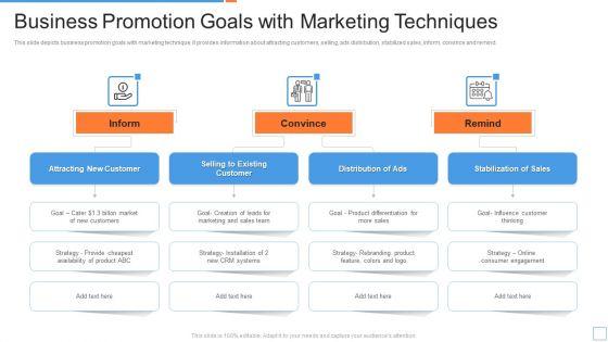 Business_Promotion_Goals_With_Marketing_Techniques_Ppt_PowerPoint_Presentation_File_Introduction_PDF_Slide_1.jpg