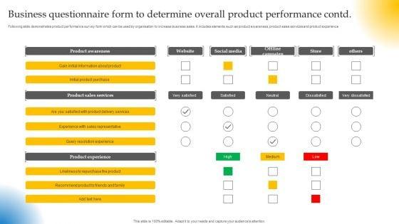 Business_Questionnaire_Form_To_Determine_Overall_Product_Performance_Survey_SS_Slide_2.jpg