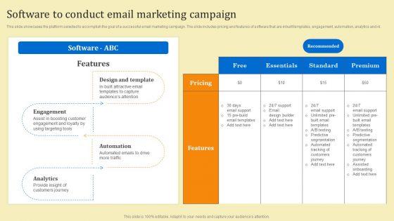 Business_Sales_Optimization_Advertisement_Campaign_Software_To_Conduct_Email_Marketing_Campaign_Summary_PDF_Slide_1.jpg