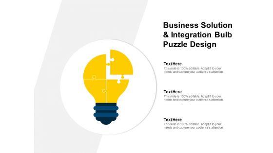 Business_Solution_And_Integration_Bulb_Puzzle_Design_Ppt_PowerPoint_Presentation_Rules_Slide_1.jpg
