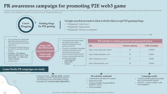 Business_Strategy_And_Promotional_Approach_For_Multiplayer_Oriented_Mobile_Game_PR_Awareness_Campaign_For_Promoting_Structure_PDF_Slide_1.jpg