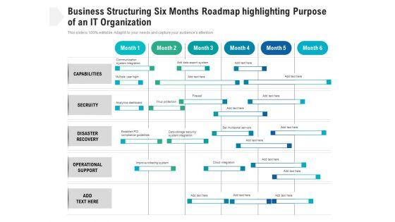 Business_Structuring_Six_Months_Roadmap_Highlighting_Purpose_Of_An_It_Organization_Mockup_Slide_1.jpg