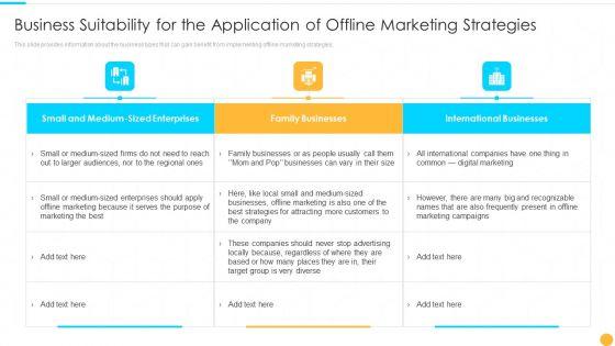 Business_Suitability_For_The_Application_Categories_Of_Offline_Promotion_Methods_Brochure_PDF_Slide_1.jpg