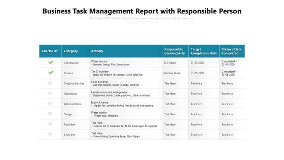 Business_Task_Management_Report_With_Responsible_Person_Ppt_PowerPoint_Presentation_File_Structure_PDF_Slide_1.jpg