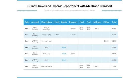 Business_Travel_And_Expense_Report_Sheet_With_Meals_And_Transport_Ppt_PowerPoint_Presentation_File_Brochure_PDF_Slide_1.jpg