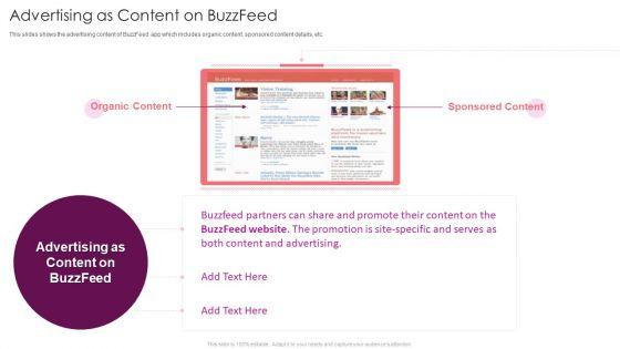 Buzzfeed_Investment_Financing_Elevator_Advertising_As_Content_On_Buzzfeed_Ppt_Good_PDF_Slide_1.jpg