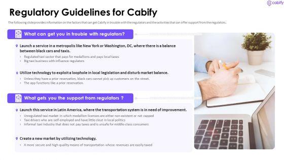 Cabify_Venture_Capitalist_Investor_Elevator_Pitch_Deck_Regulatory_Guidelines_For_Cabify_Designs_PDF_Slide_1.jpg