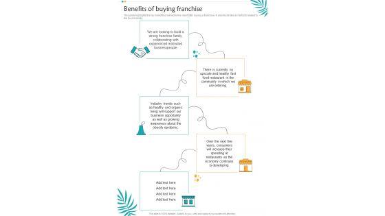 Cafe_Franchise_Proposal_Benefits_Of_Buying_One_Pager_Sample_Example_Document_Slide_1.jpg