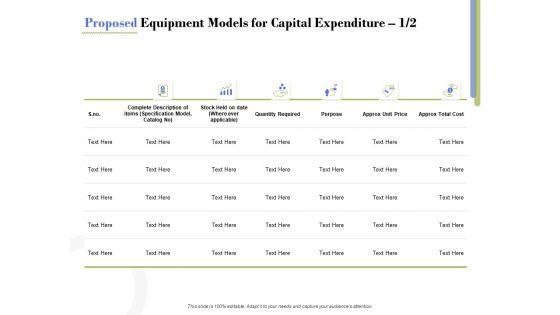 Capex_Proposal_Template_Proposed_Equipment_Models_For_Capital_Expenditure_Cost_Sample_PDF_Slide_1.jpg