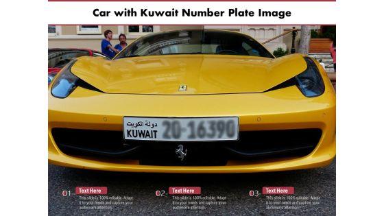 Car_With_Kuwait_Number_Plate_Image_Ppt_PowerPoint_Presentation_Layouts_Rules_PDF_Slide_1.jpg