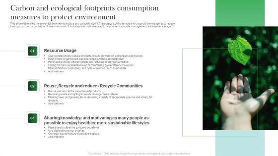 Carbon_And_Ecological_Footprints_Consumption_Measures_To_Protect_Environment_Template_PDF_Slide_1.jpg