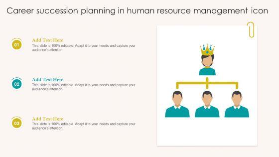 Career_Succession_Planning_In_Human_Resource_Management_Icon_Demonstration_PDF_Slide_1.jpg