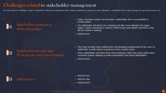 Challenges_Related_To_Stakeholder_Organize_Supervise_And_Enhance_Relationships_With_Shareholders_Template_PDF_Slide_1.jpg
