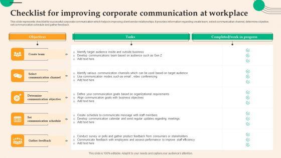 Checklist_For_Improving_Corporate_Communication_At_Workplace_Elements_PDF_Slide_1.jpg