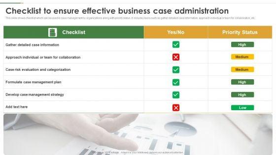 Checklist_To_Ensure_Effective_Business_Case_Administration_Introduction_PDF_Slide_1.jpg