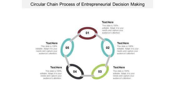 Circular Chain Process Of Entrepreneurial Decision Making Ppt PowerPoint Presentation Show Images Circular Chain Process Of Entrepreneurial Decision Making Ppt PowerPoint Presentation Show Images