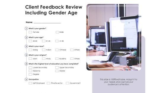 Client_Feedback_Review_Including_Gender_Age_Ppt_PowerPoint_Presentation_Show_Infographics_PDF_Slide_1.jpg