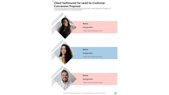 Client_Testimonial_For_Lead_To_Customer_Conversion_Proposal_One_Pager_Sample_Example_Document_Slide_1.jpg