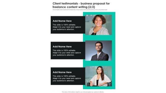 Client_Testimonials_Business_Proposal_For_Freelance_Content_Writing_One_Pager_Sample_Example_Document_Slide_2.jpg