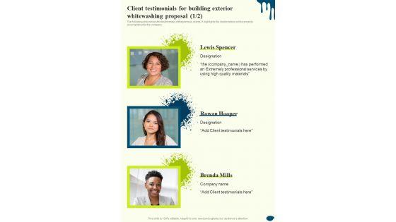 Client_Testimonials_For_Building_Exterior_Whitewashing_Proposal_One_Pager_Sample_Example_Document_Slide_1.jpg