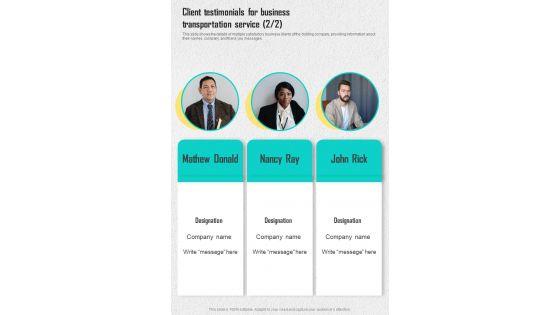 Client_Testimonials_For_Business_Transportation_Service_One_Pager_Sample_Example_Document_Slide_2.jpg
