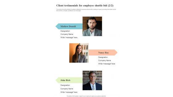 Client_Testimonials_For_Employee_Shuttle_Bid_One_Pager_Sample_Example_Document_Slide_2.jpg