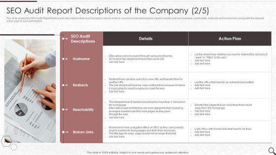 Clients_Existing_Website_Traffic_Assessment_SEO_Audit_Report_Descriptions_Of_The_Company_Background_PDF_Slide_2.jpg