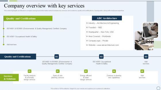Commercial And Urban Architect Business Profile Company Overview With Key Services Designs PDF Commercial And Urban Architect Business Profile Company Overview With Key Services Designs PDF