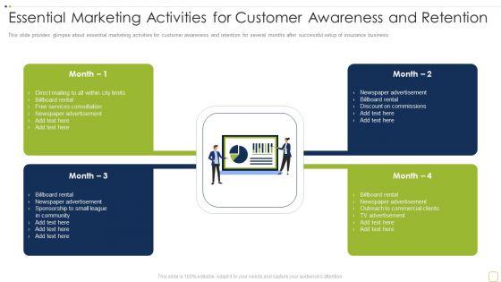 Commercial_Insurance_Solutions_Strategic_Plan_Essential_Marketing_Activities_For_Customer_Background_PDF_Slide_1.jpg