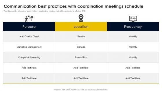 Communication_Best_Practices_With_Coordination_Meetings_Schedule_Sample_PDF_Slide_1.jpg