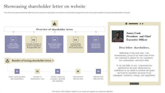 Communication_Means_And_Techniques_Showcasing_Shareholder_Letter_On_Website_Diagrams_PDF_Slide_1.jpg