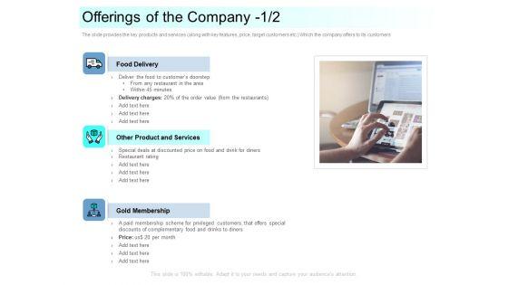Community_Capitalization_Pitch_Deck_Offerings_Of_The_Company_Gold_Template_PDF_Slide_1.jpg