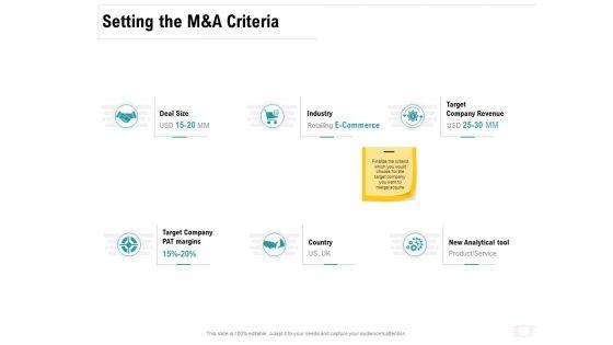 Company_Amalgamation_Setting_The_M_And_A_Criteria_Ppt_Gallery_Graphics_Template_PDF_Slide_1.jpg