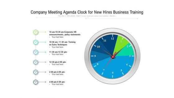 Company_Meeting_Agenda_Clock_For_New_Hires_Business_Training_Ppt_PowerPoint_Presentation_Gallery_Templates_PDF_Slide_1.jpg