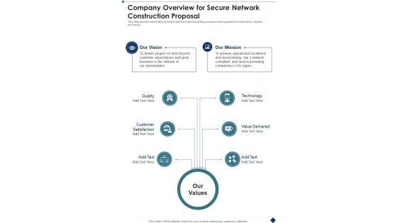Company_Overview_For_Secure_Network_Construction_Proposal_One_Pager_Sample_Example_Document_Slide_1.jpg