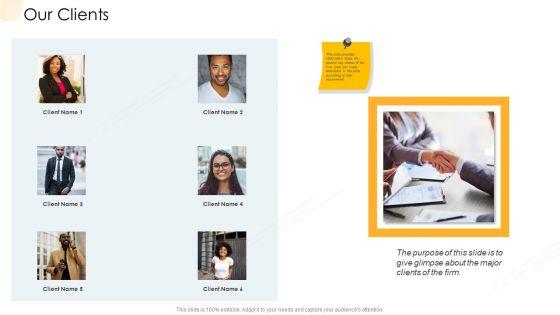 Company_Process_Handbook_Our_Clients_Ppt_Slides_Example_Topics_PDF_Slide_1.jpg