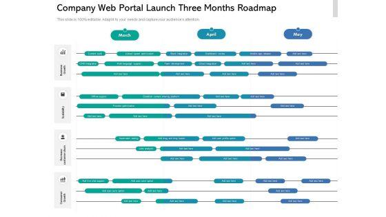 Company_Web_Portal_Launch_Three_Months_Roadmap_Download_Slide_1.jpg