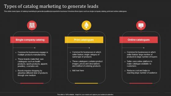 Complete_Strategic_Manual_For_Direct_Mail_Marketing_Types_Of_Catalog_Marketing_To_Generate_Leads_Designs_PDF_Slide_1.jpg