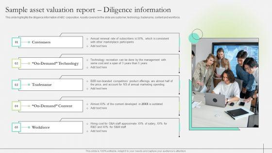 Comprehensive_Guide_To_Strengthen_Brand_Equity_Sample_Asset_Valuation_Report_Diligence_Information_Professional_PDF_Slide_1.jpg