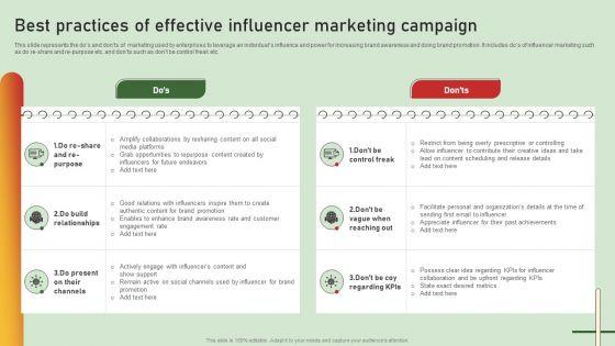 Comprehensive_Influencer_Promotional_Guide_To_Improve_Brand_Reputation_Best_Practices_Of_Effective_Influencer_Summary_PDF_Slide_1.jpg