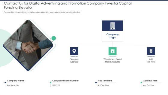 Contact_Us_For_Digital_Advertising_And_Promotion_Company_Investor_Capital_Funding_Topics_PDF_Slide_1.jpg