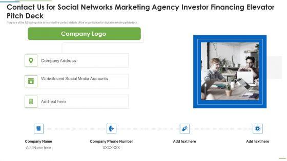 Contact_Us_For_Social_Networks_Marketing_Agency_Investor_Financing_Elevator_Pitch_Deck_Professional_PDF_Slide_1.jpg