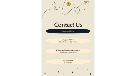 Contact_Us_Travel_Agency_Proposal_For_Business_Association_One_Pager_Sample_Example_Document_Slide_1.jpg