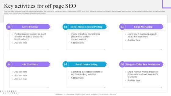 Content_And_Permission_Marketing_Tactics_For_Enhancing_Business_Revenues_Key_Activities_For_Off_Page_SEO_Background_PDF_Slide_1.jpg