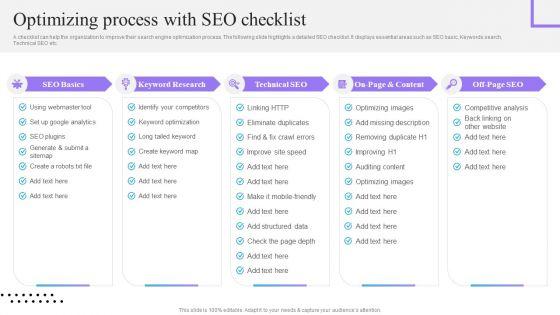 Content_And_Permission_Marketing_Tactics_For_Enhancing_Business_Revenues_Optimizing_Process_With_SEO_Checklist_Slides_PDF_Slide_1.jpg