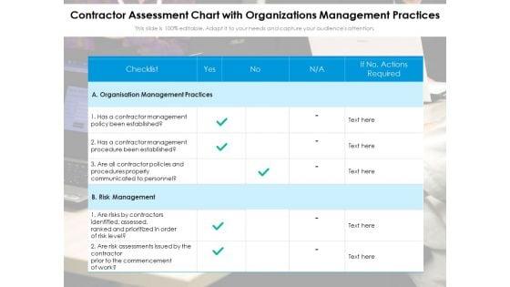 Contractor_Assessment_Chart_With_Organizations_Management_Practices_Ppt_PowerPoint_Presentation_Portfolio_Maker_PDF_Slide_1.jpg