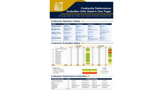 Contractor_Performance_Evaluation_Data_In_One_Pager_PDF_Document_PPT_Template_Slide_1.jpg