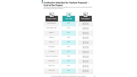 Contractor_Selection_For_Technical_Venture_Proposal_Example_Document_Report_Doc_Pdf_Ppt_Slide_6.jpg